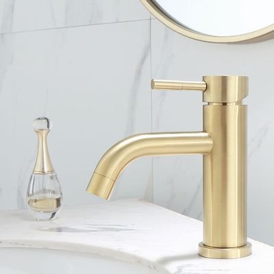 Thép không gỉ đánh bóng 1.5 GPM Thủy lưu vực gắn với một lỗ