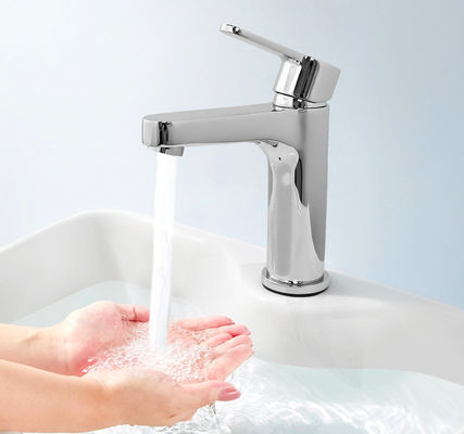 Một lỗ nước nóng lạnh thép không gỉ vòi bồn 0.1 - 0.7MPa