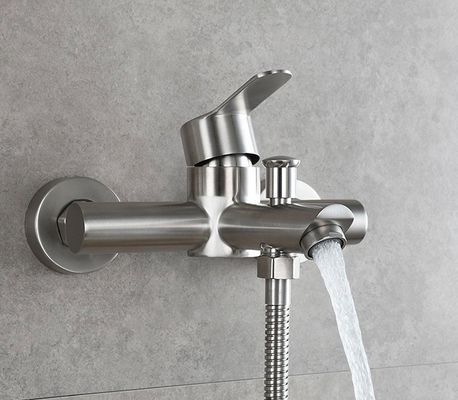 Vòi tắm bằng thép không gỉ vẽ hiện đại Không dễ bị rỉ sét Lâu dài