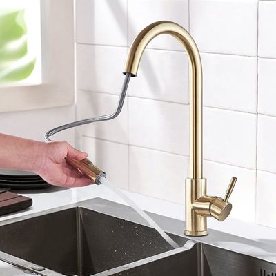 Vòi bếp bằng thép không gỉ OEM Chống ăn mòn Chống mài mòn Chống axit