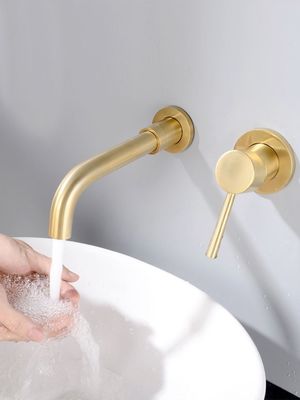 OEM thép không gỉ vàng giấu vòi bếp chống bụi bẩn