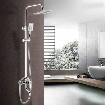 Bộ vòi treo tường bằng thép không gỉ đương đại Bộ chống bụi bẩn Không chì