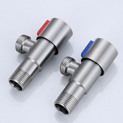Van góc phòng tắm bằng thép không gỉ 304 bền lâu Chống ăn mòn và axit