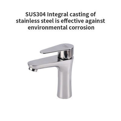 Phòng khách Vòi inox 304 Hộ gia đình Vòi nóng lạnh eo nhỏ
