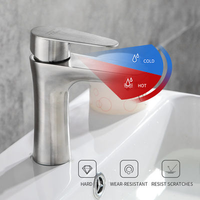 Phòng khách Vòi inox 304 Hộ gia đình Vòi nóng lạnh eo nhỏ