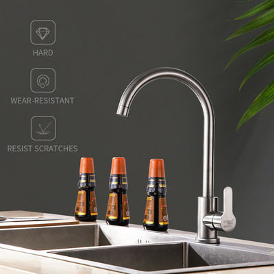 Đương đại đánh bóng bồn rửa chén bằng thép không gỉ Vòi dây vẽ vòi bếp không gỉ
