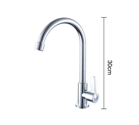 Máy trộn đòn bẩy đơn phòng tắm ACS CUPC NSF Máy trộn chậu lạnh đơn bằng thép không gỉ 304