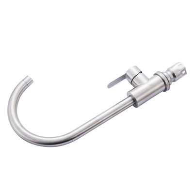 Máy trộn lưu vực nóng và lạnh bằng thép không gỉ 304 Niken được chải cho nhà bếp