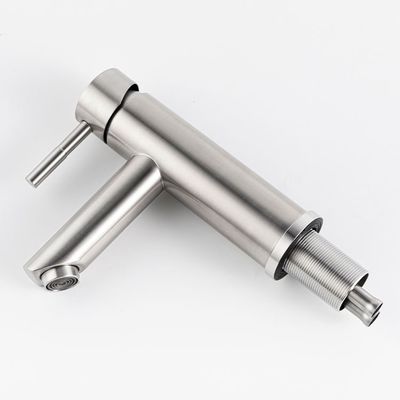 Logo tùy chỉnh Vòi inox bạc SUS304 Dễ dàng cài đặt