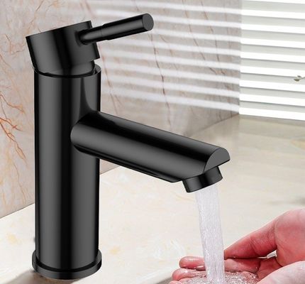 Vòi chậu inox trơn chống ăn mòn dễ lau chùi