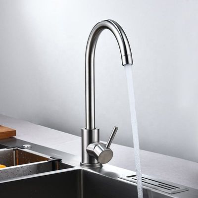 Vẽ bề mặt bồn rửa nhà bếp Vòi nóng và lạnh chịu nhiệt độ cao