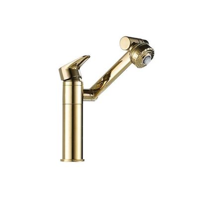 Máy trộn lưu vực đòn bẩy đơn không chì an toàn Cài đặt dọc bề mặt Chrome