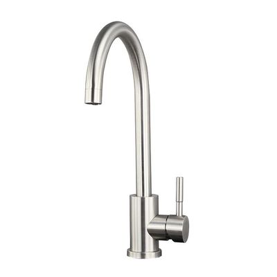 Bồn chứa lạnh đơn bằng thép không gỉ của khách sạn Tap 1 Hole Deck Mounted