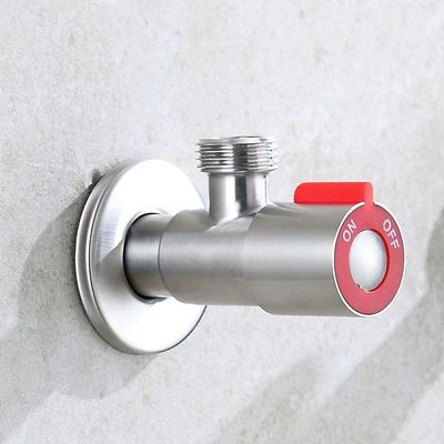 Van góc vòi hoa sen bằng thép không gỉ Đánh bóng bề mặt chống ăn mòn bụi bẩn
