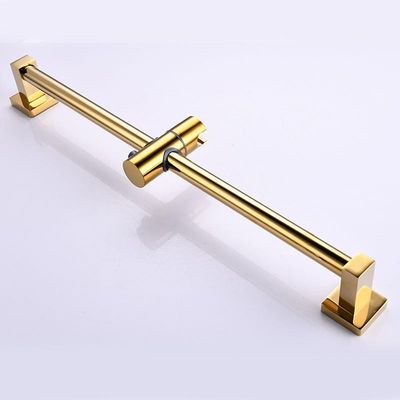 Phụ kiện phòng tắm bằng thép không gỉ chống ăn mòn vàng Giá đỡ vòi hoa sen Thanh trượt